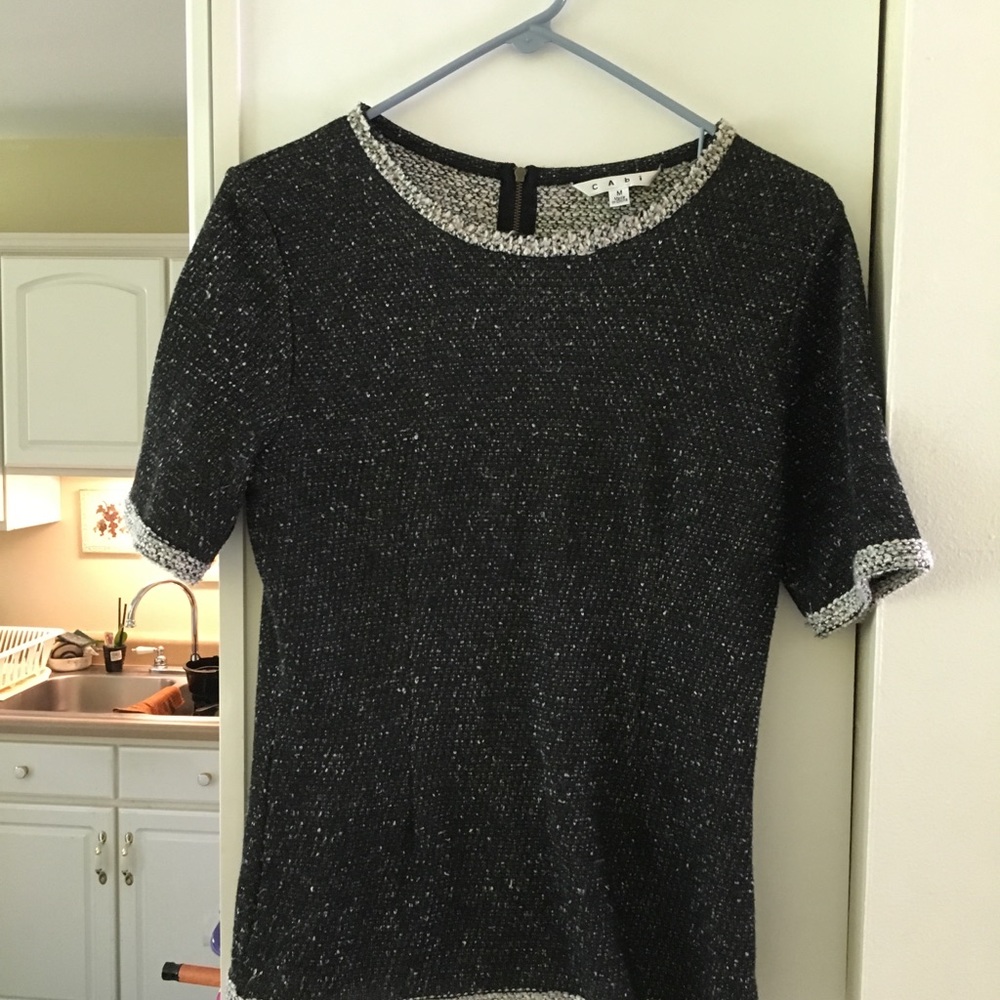 CAbi short sleeve sweater Coco